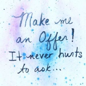 💕 Make an Offer !!! Never Hurts to Ask 💕